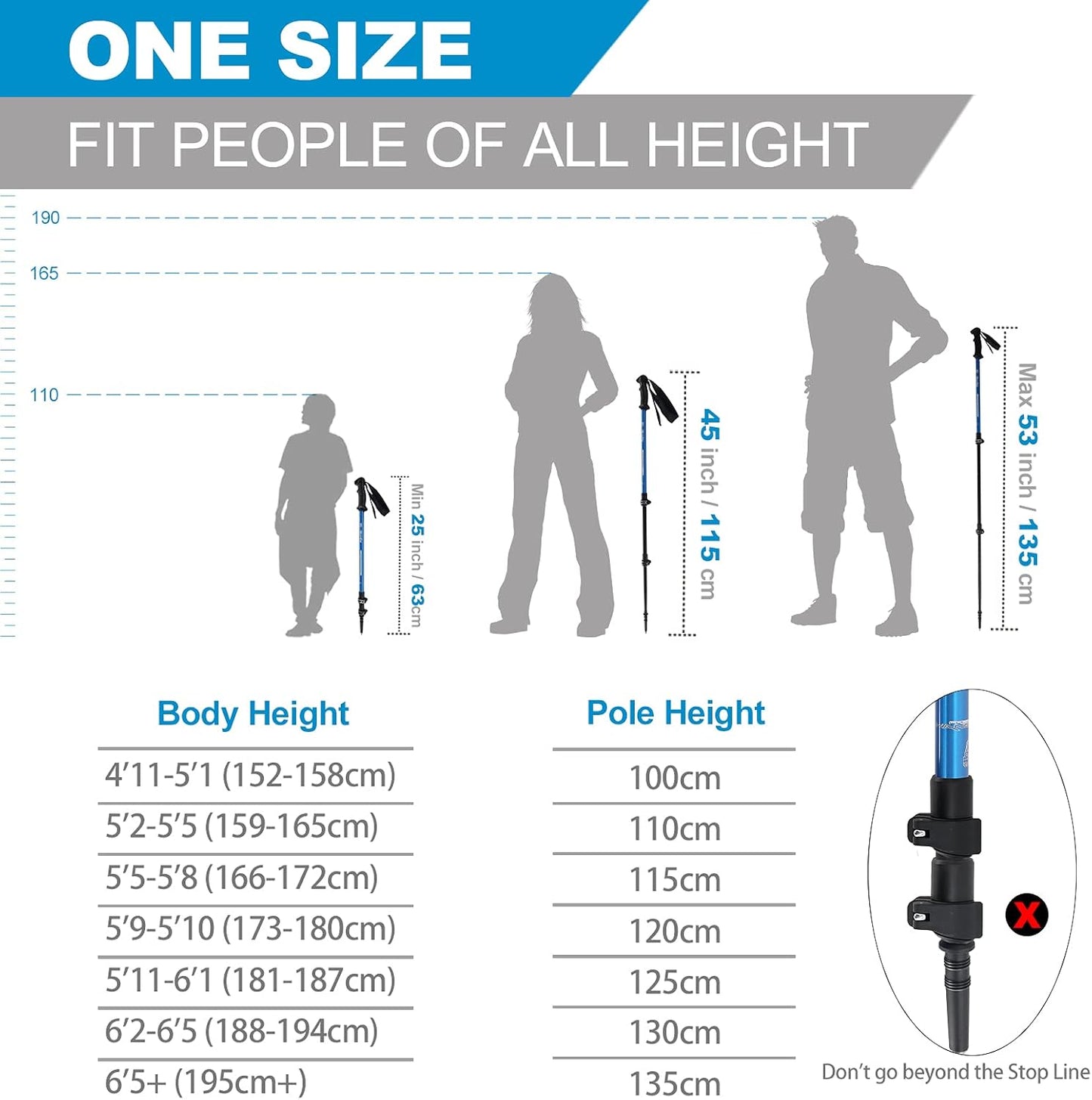 Aluminum Trekking Poles