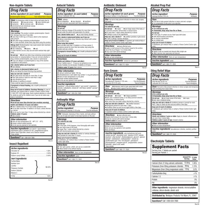 Outdoor First Aid - Happy Explorer, 265 Piece