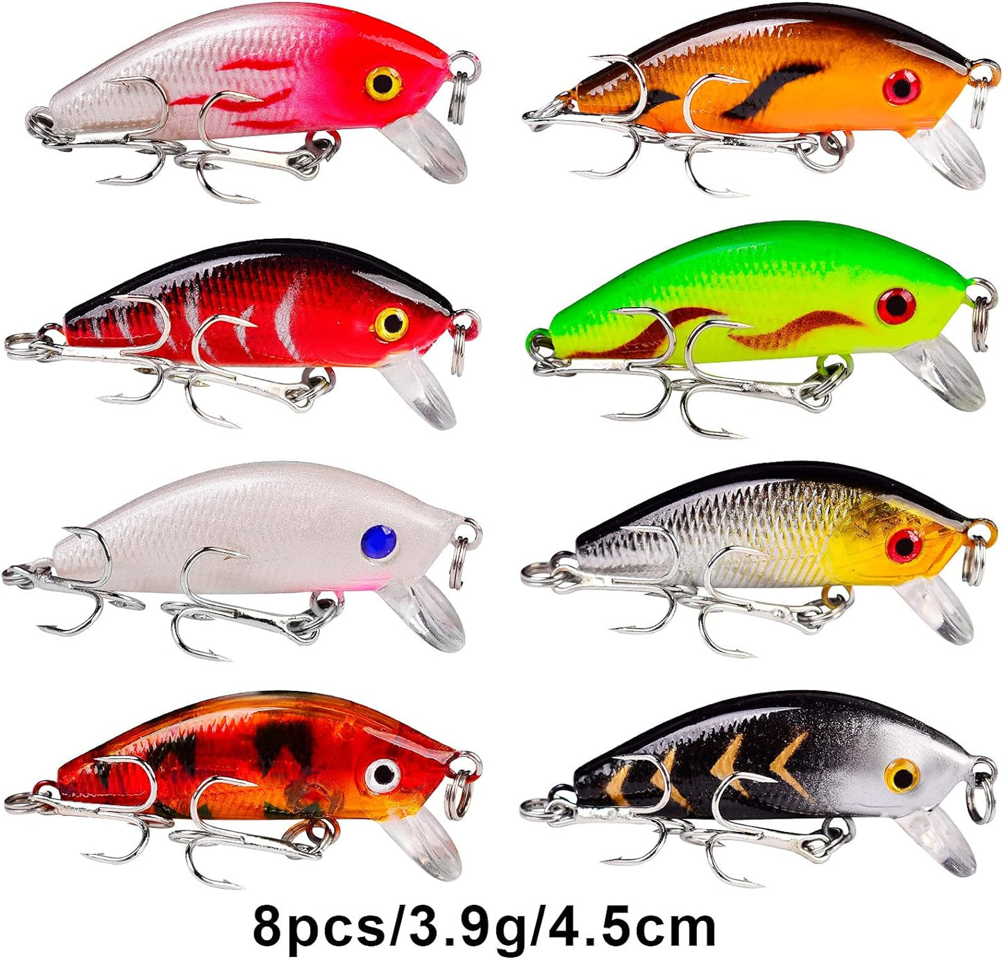43pc. Bass Fishing Variety Lure Kit