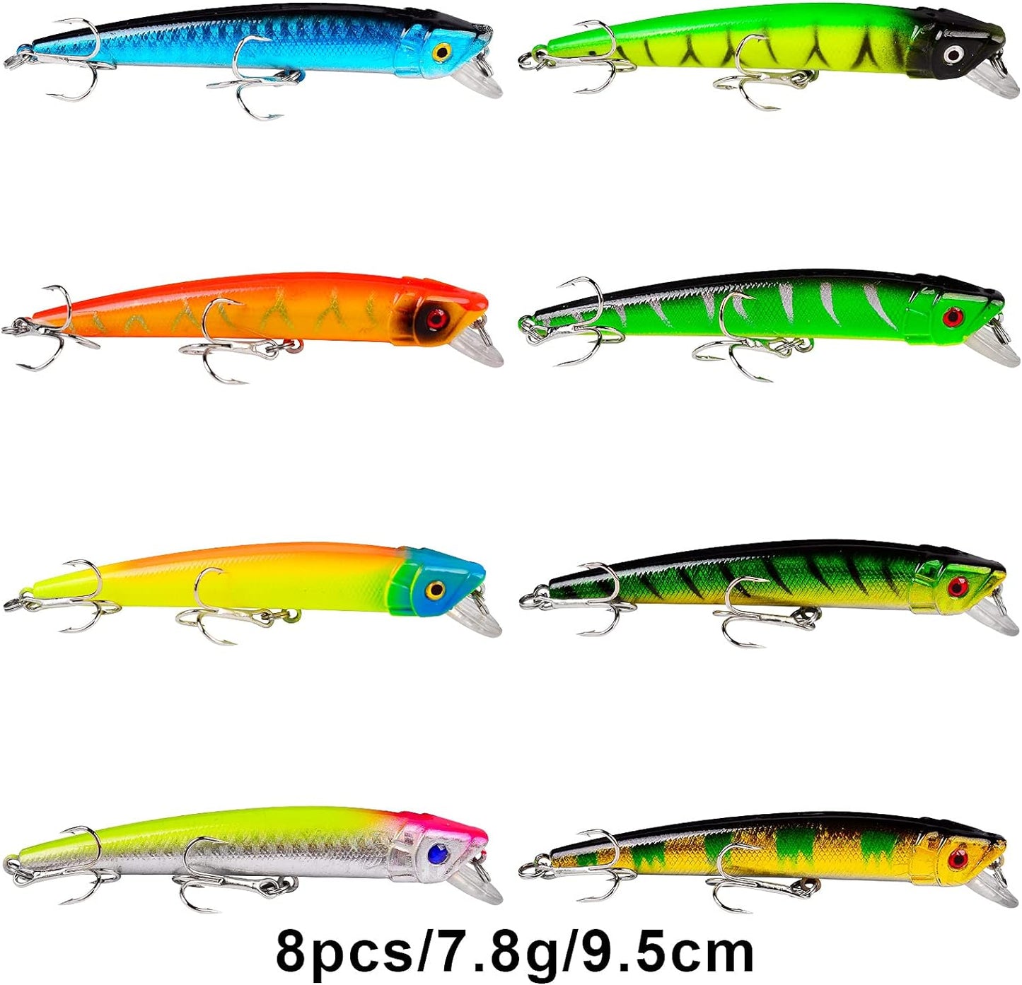 43pc. Bass Fishing Variety Lure Kit