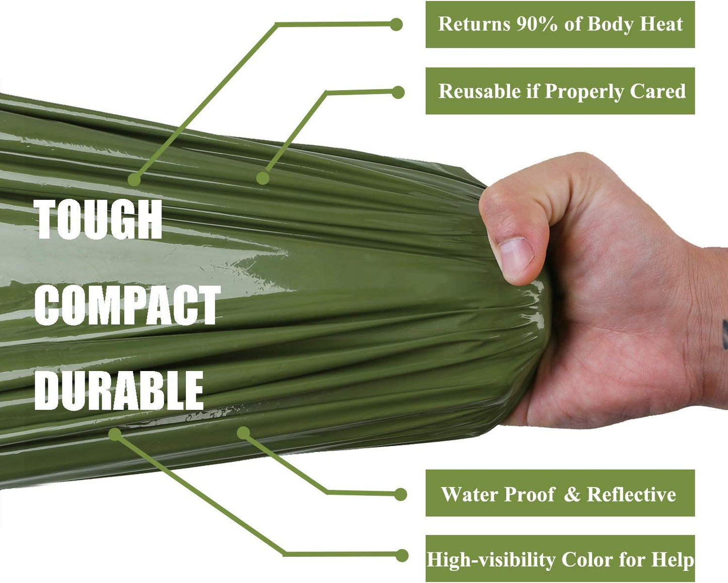 Survival Sleep System: Emergency Sleeping Bag for Ultimate Protection