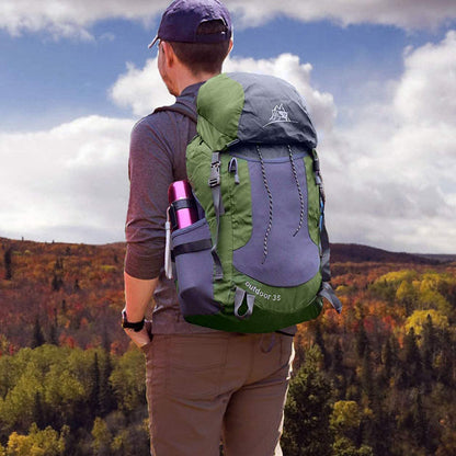 Versatile 35L Foldable Backpack for Adventure and Travel