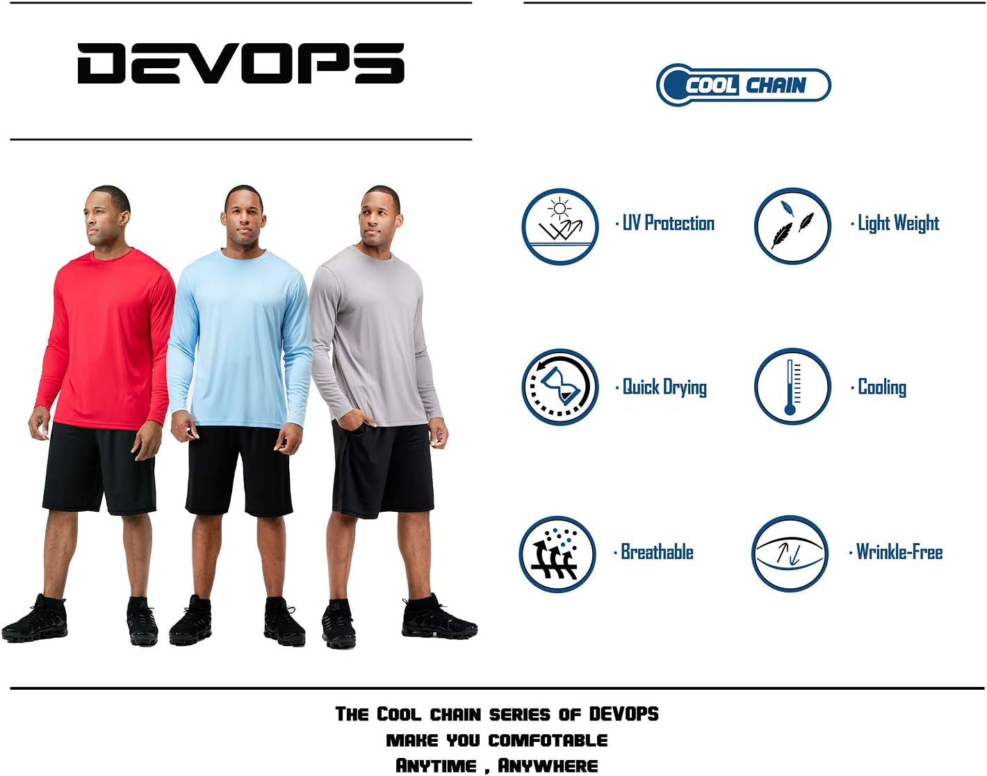 XL 2pk Sun Protection Long Sleeve