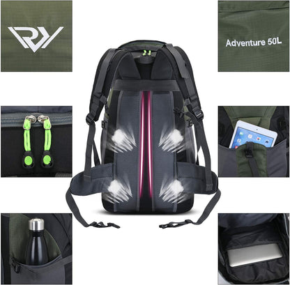 50L Hiking Backpack