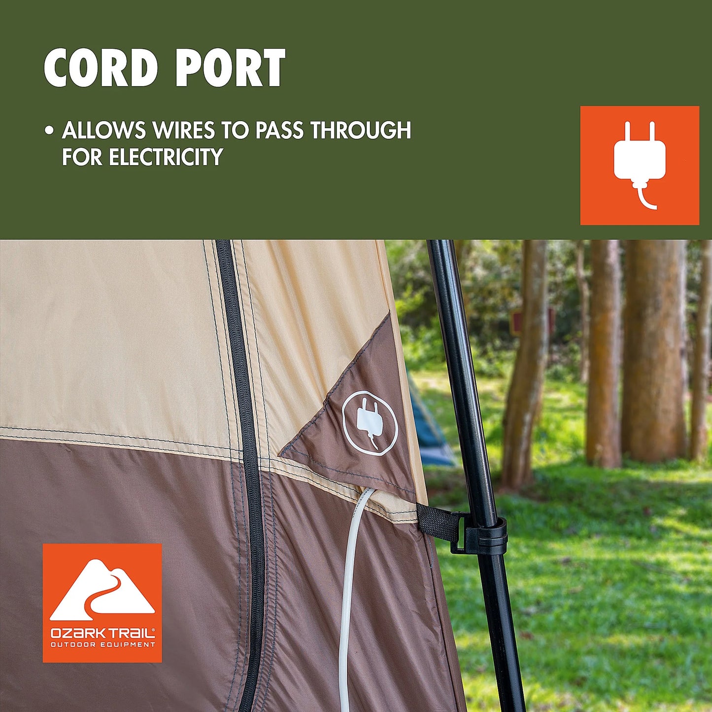 Shower & Utility Tent