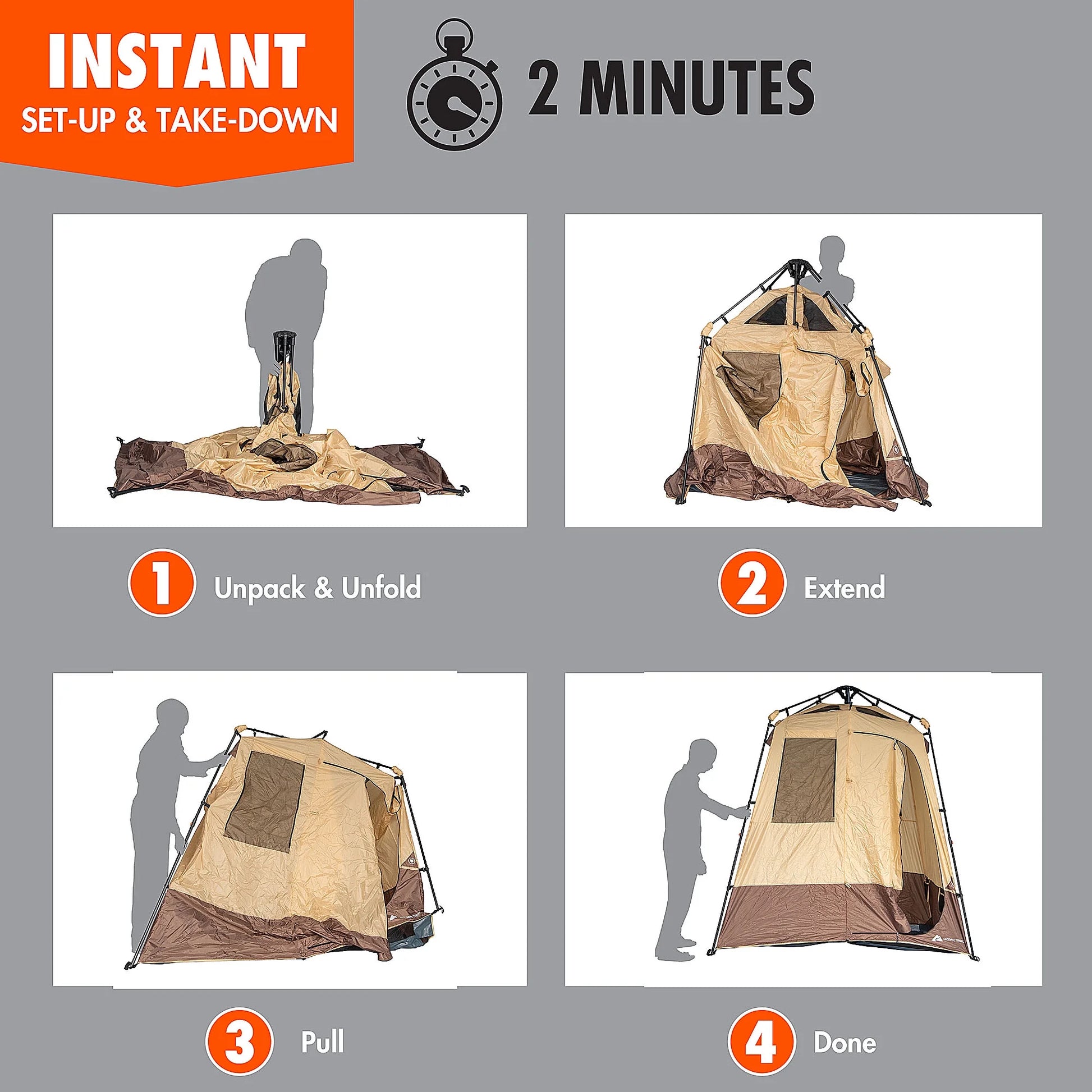 Shower & Utility Tent