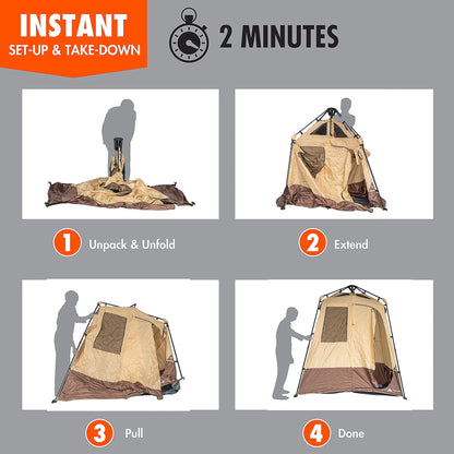 Shower & Utility Tent