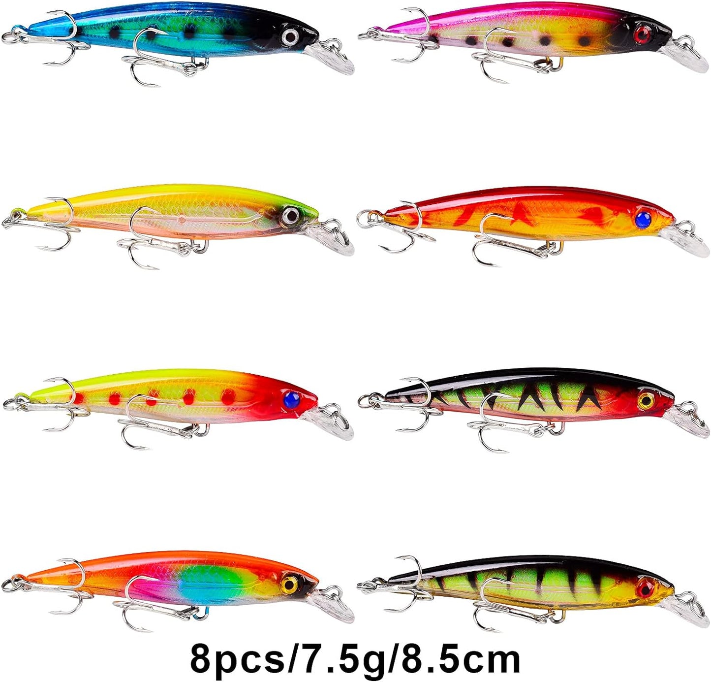 43pc. Bass Fishing Variety Lure Kit