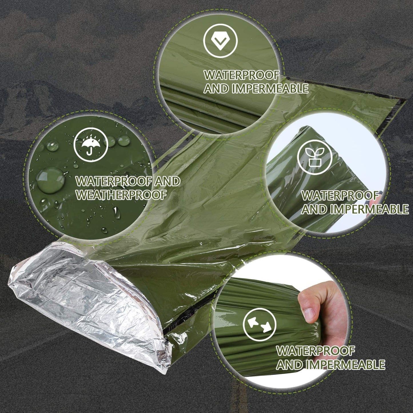 Survival Sleep System: Emergency Sleeping Bag for Ultimate Protection