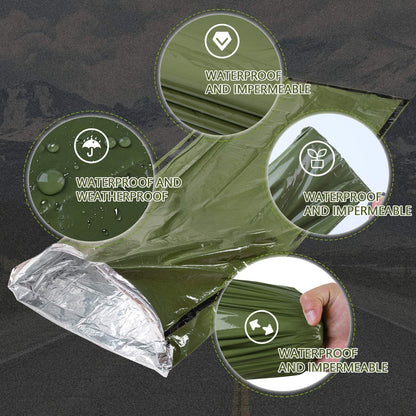 Survival Sleep System: Emergency Sleeping Bag for Ultimate Protection