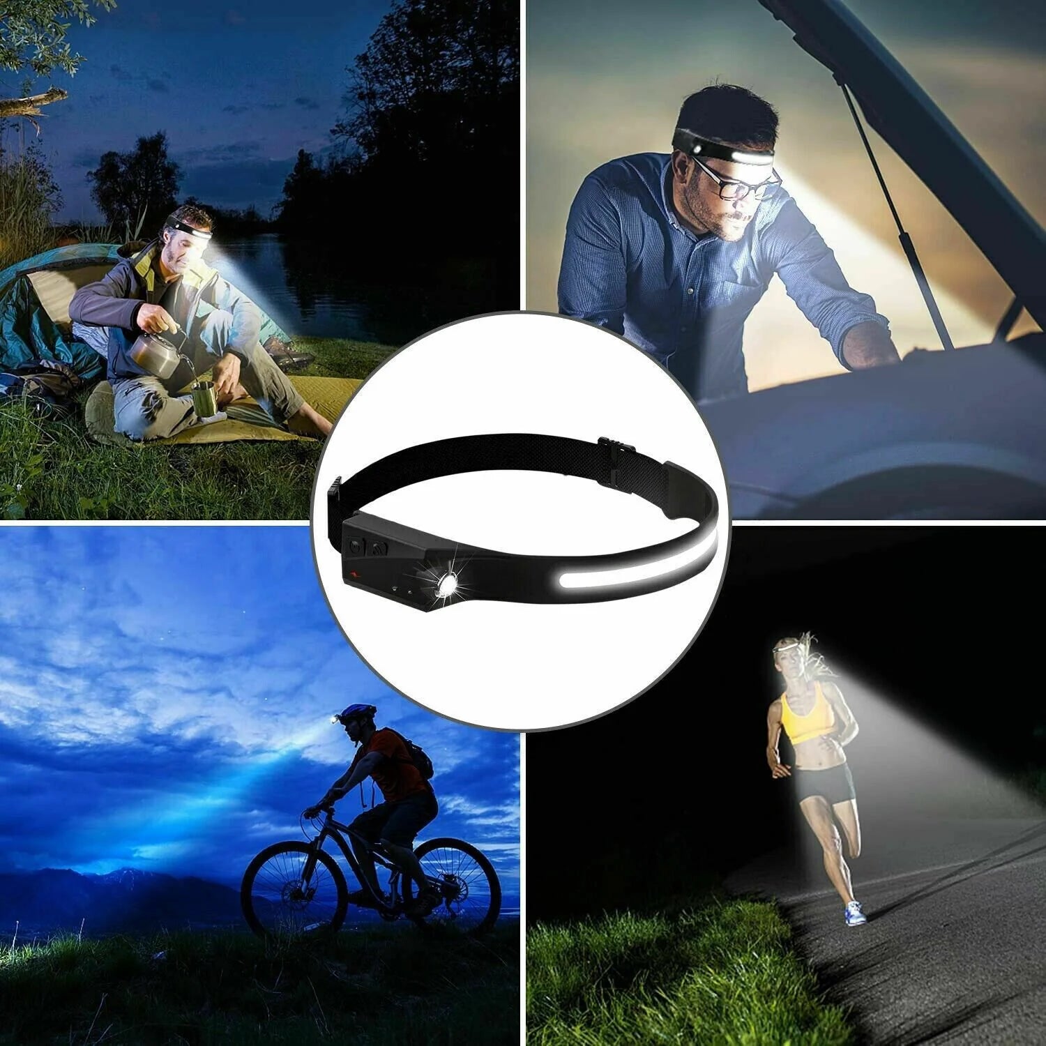 LED Rechargeable Headlamp