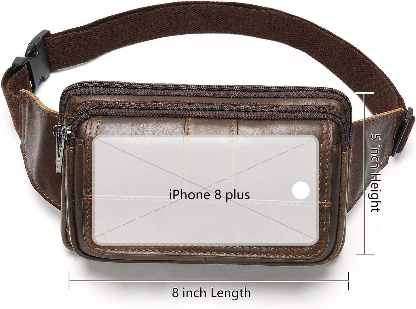 Leather Fanny Pack & Sling