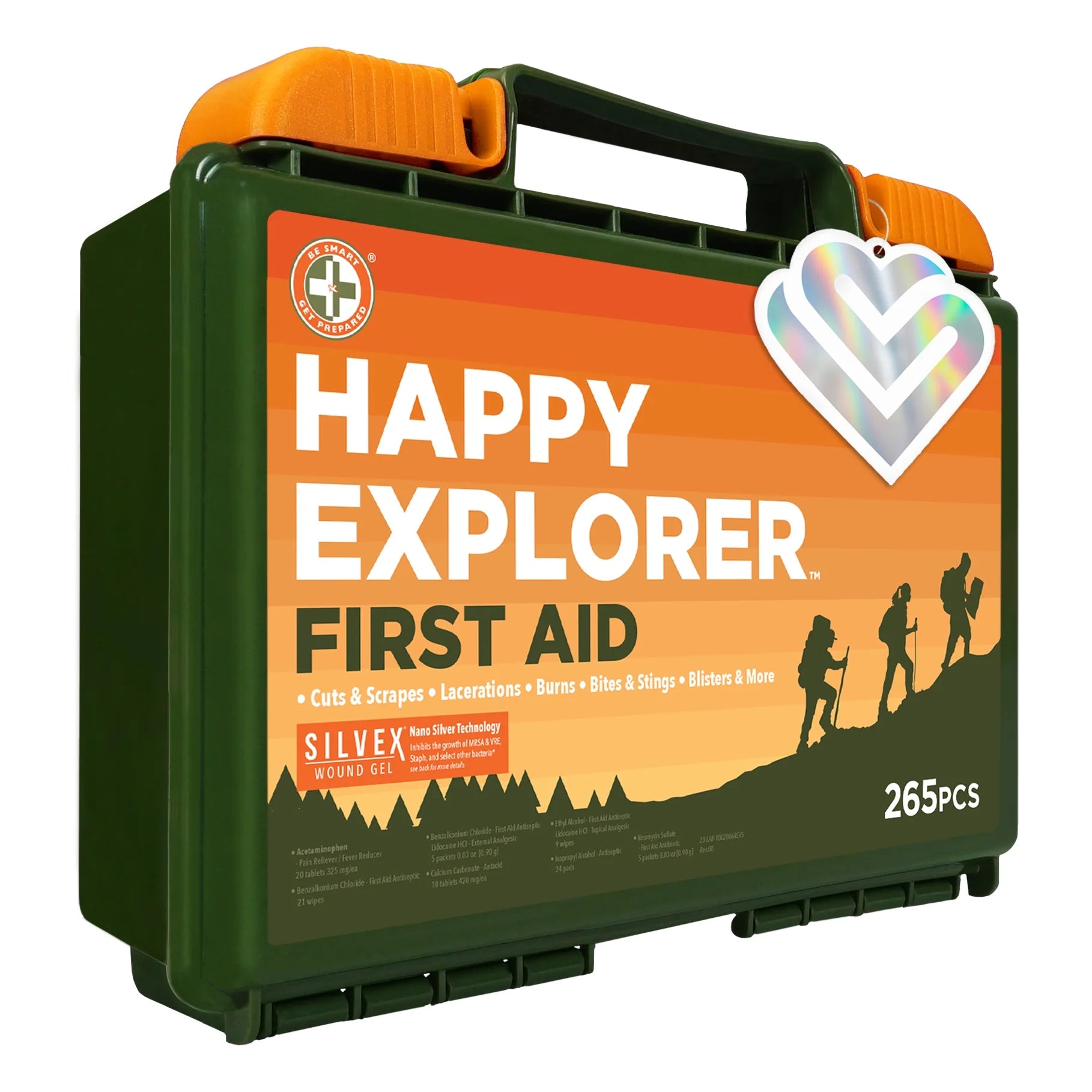 Outdoor First Aid - Happy Explorer, 265 Piece