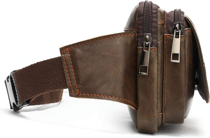 Leather Fanny Pack & Sling