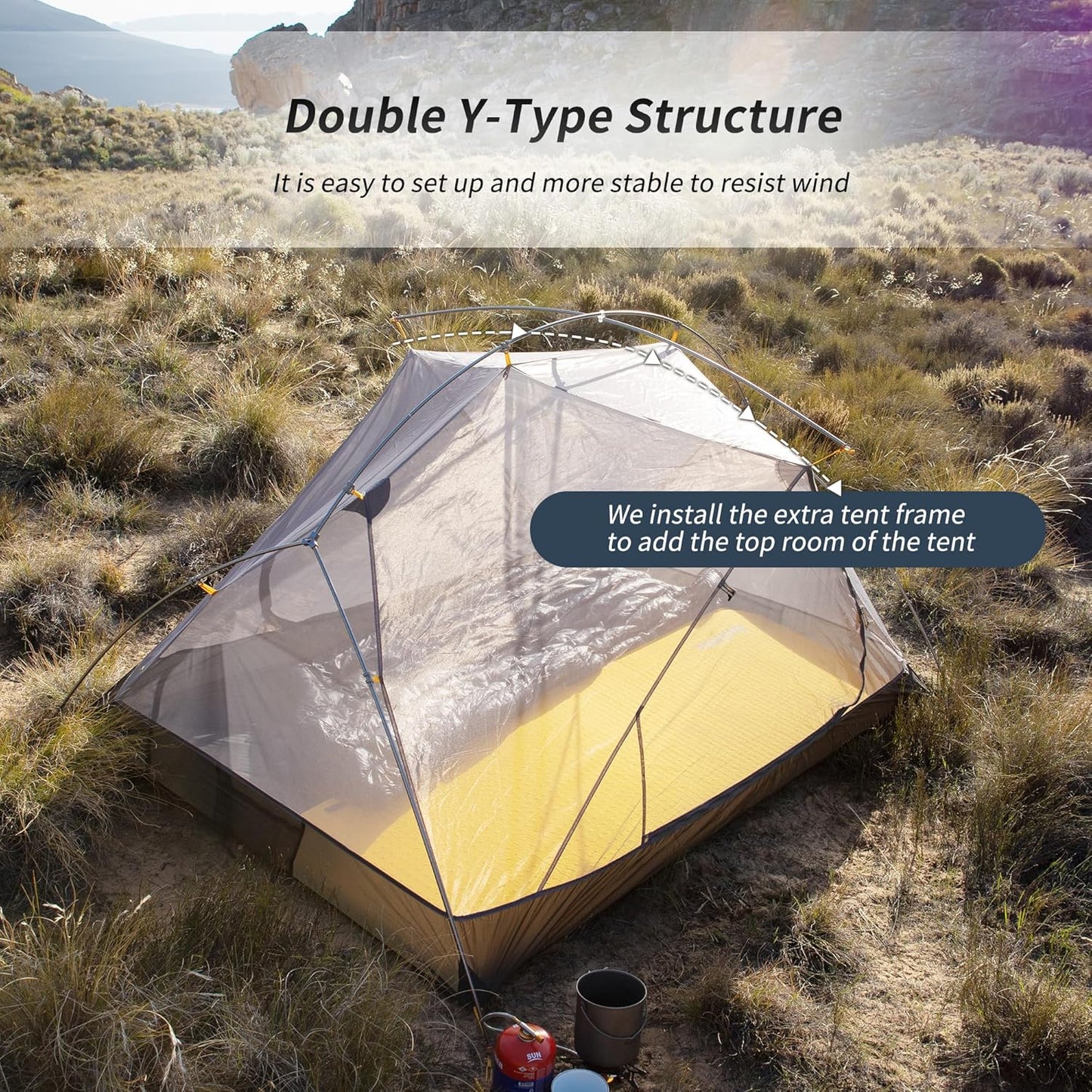 3 Season Ultralight Camping Tent