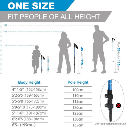 Aluminum Trekking Poles