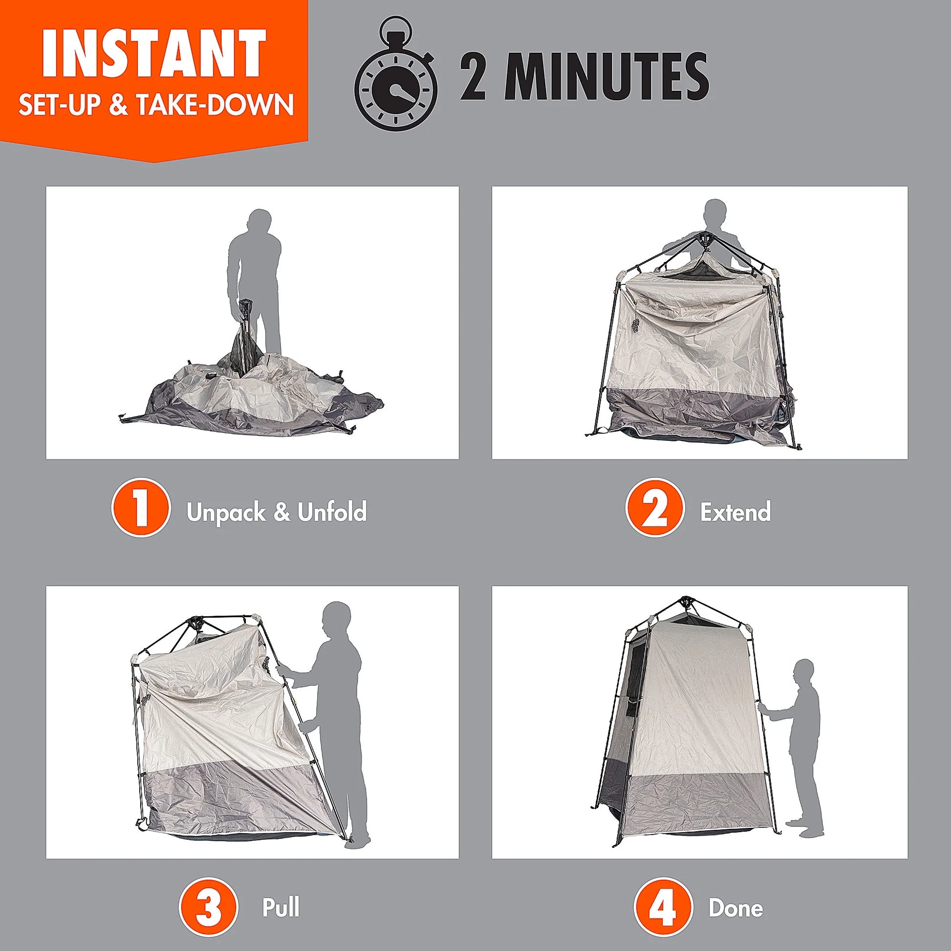 Shower & Privacy Tent