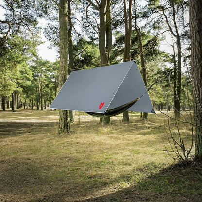 Ultimate 10X10 Waterproof Camping Tarp - Lightweight Survival Shelter & Versatile Hammock Cover - Includes Survival Bracelet - Available in Multiple Colors