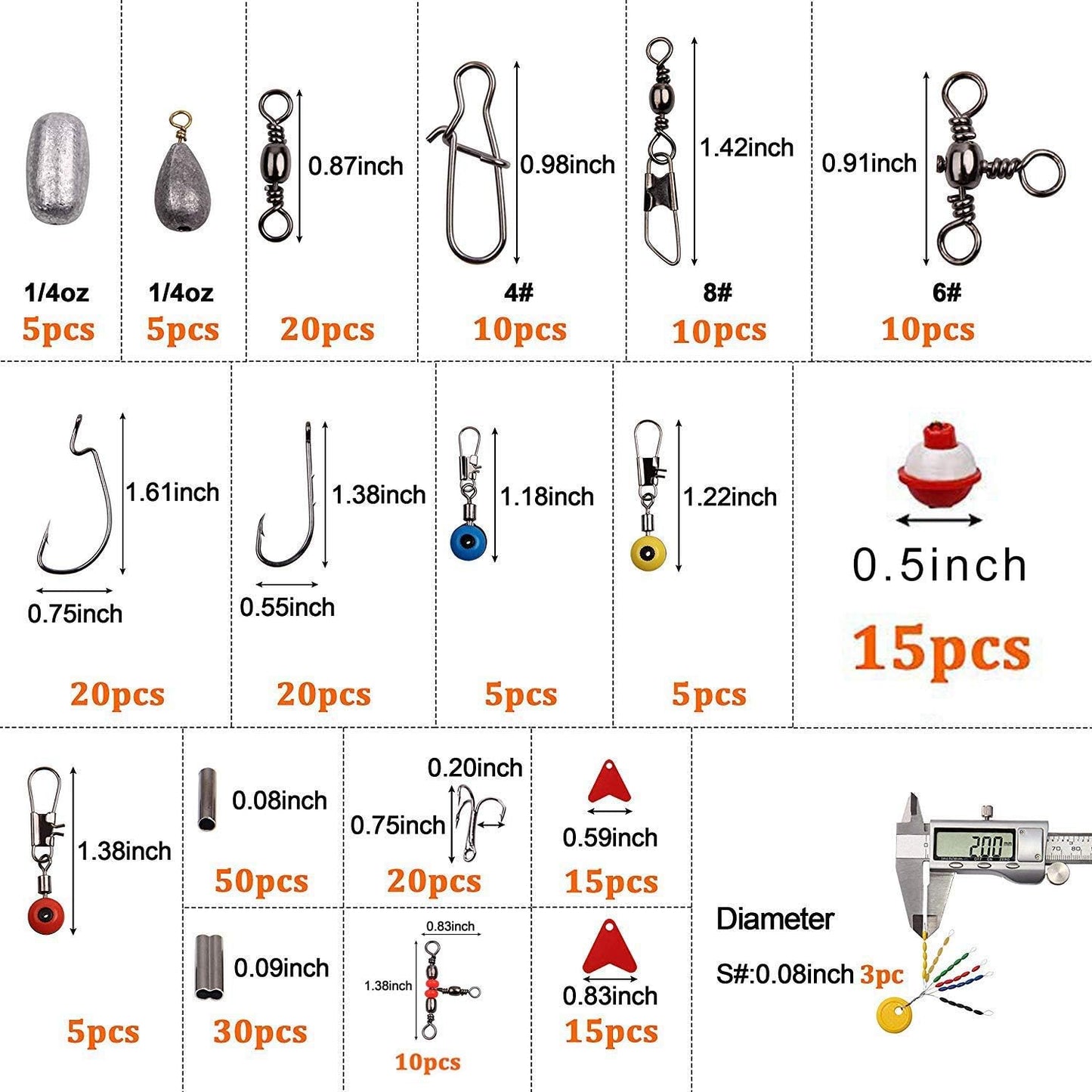 Fishing Accessories Tackle Kit