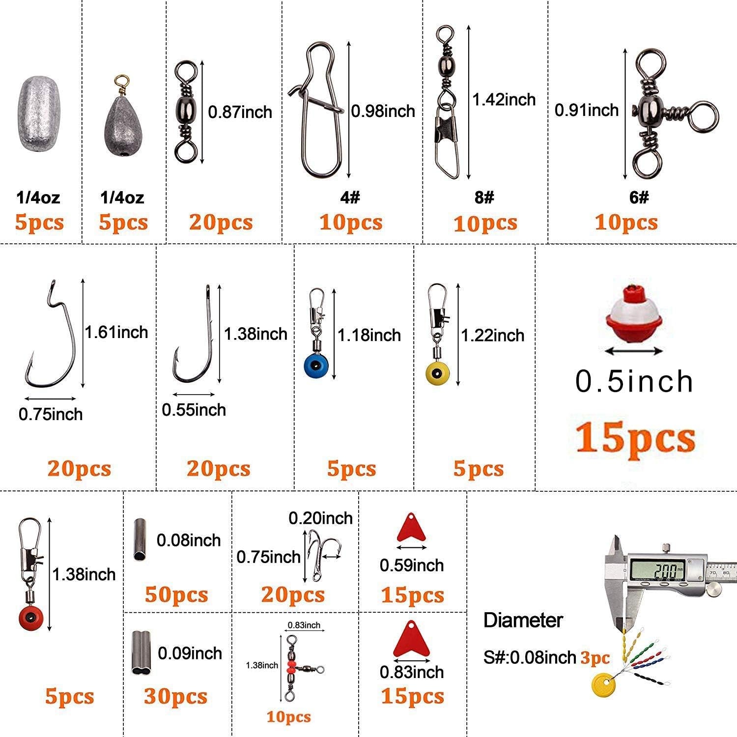 Fishing Accessories Tackle Kit