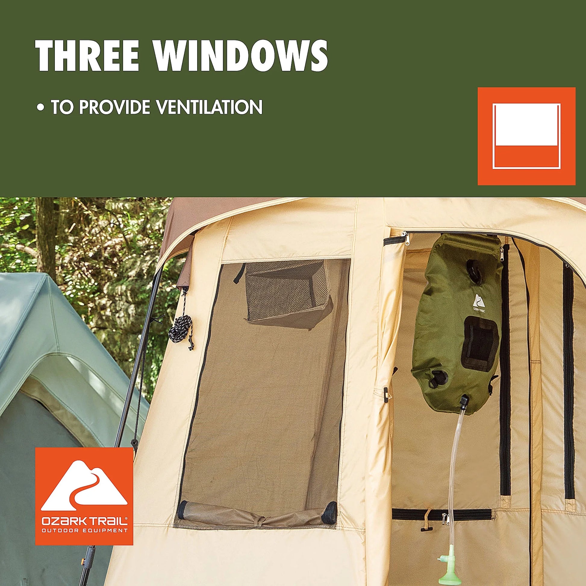 Shower & Utility Tent