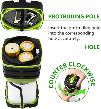 2-Pack Camping Lanterns