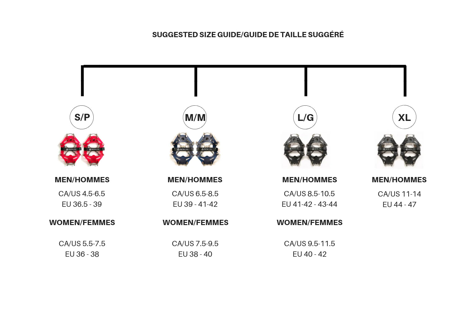 Trail Spikes Crampon Ice Grips