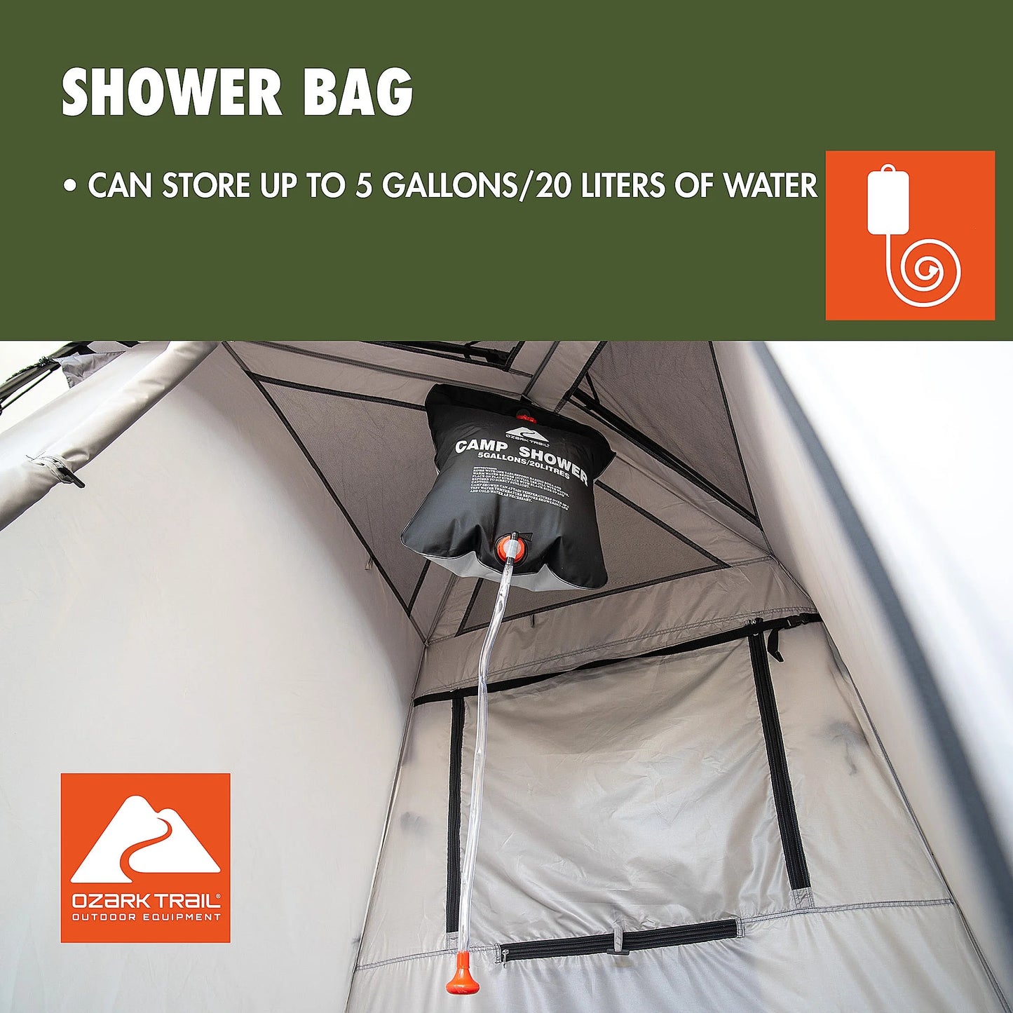 Shower & Privacy Tent