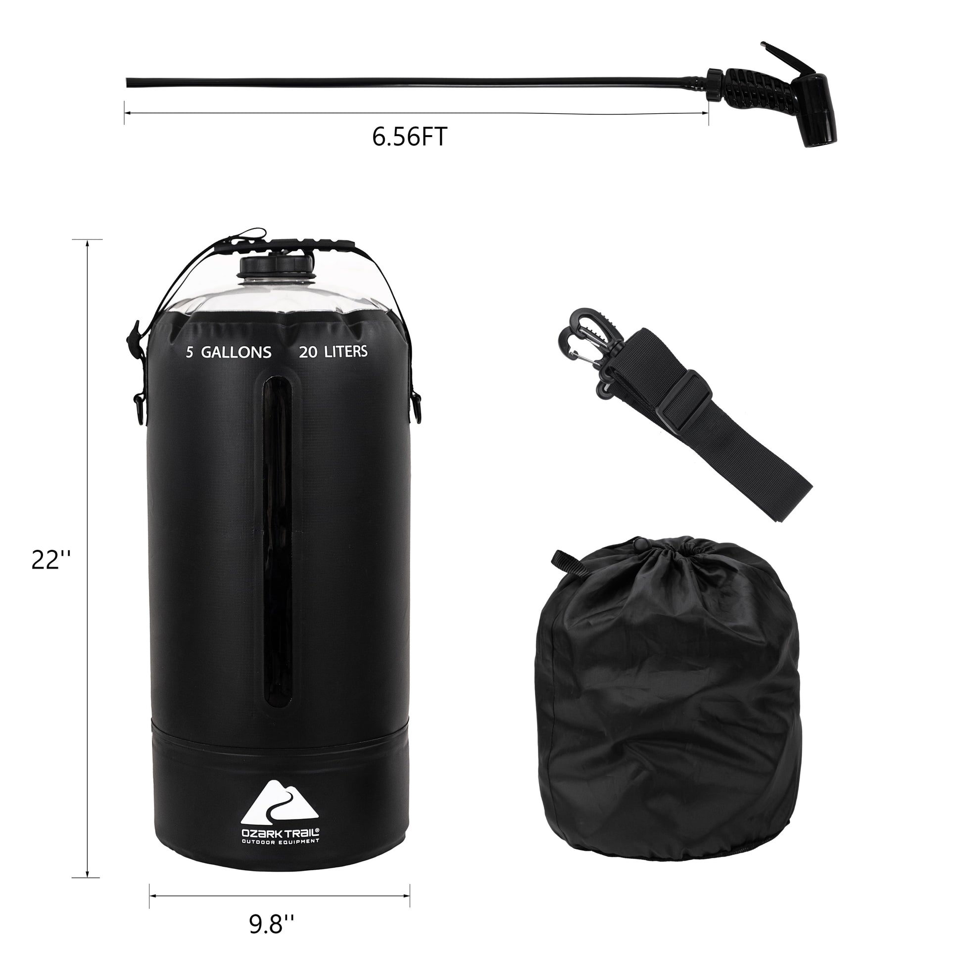 5 Gallon Portable Pump Shower