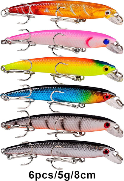 43pc. Bass Fishing Variety Lure Kit