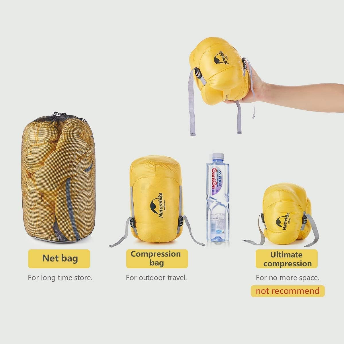 Ultimate 0 Degree Ultralight Goose Down Sleeping Bag for Adventurers