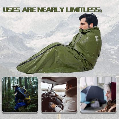 Survival Sleep System: Emergency Sleeping Bag for Ultimate Protection