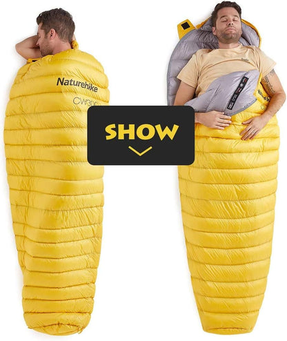 Ultimate 0 Degree Ultralight Goose Down Sleeping Bag for Adventurers