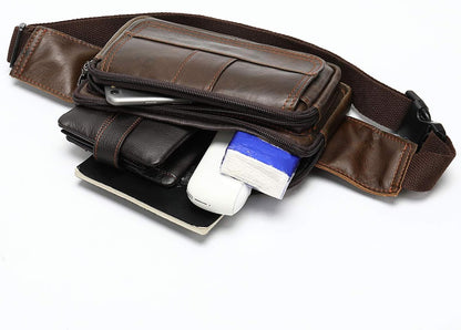 Leather Fanny Pack & Sling